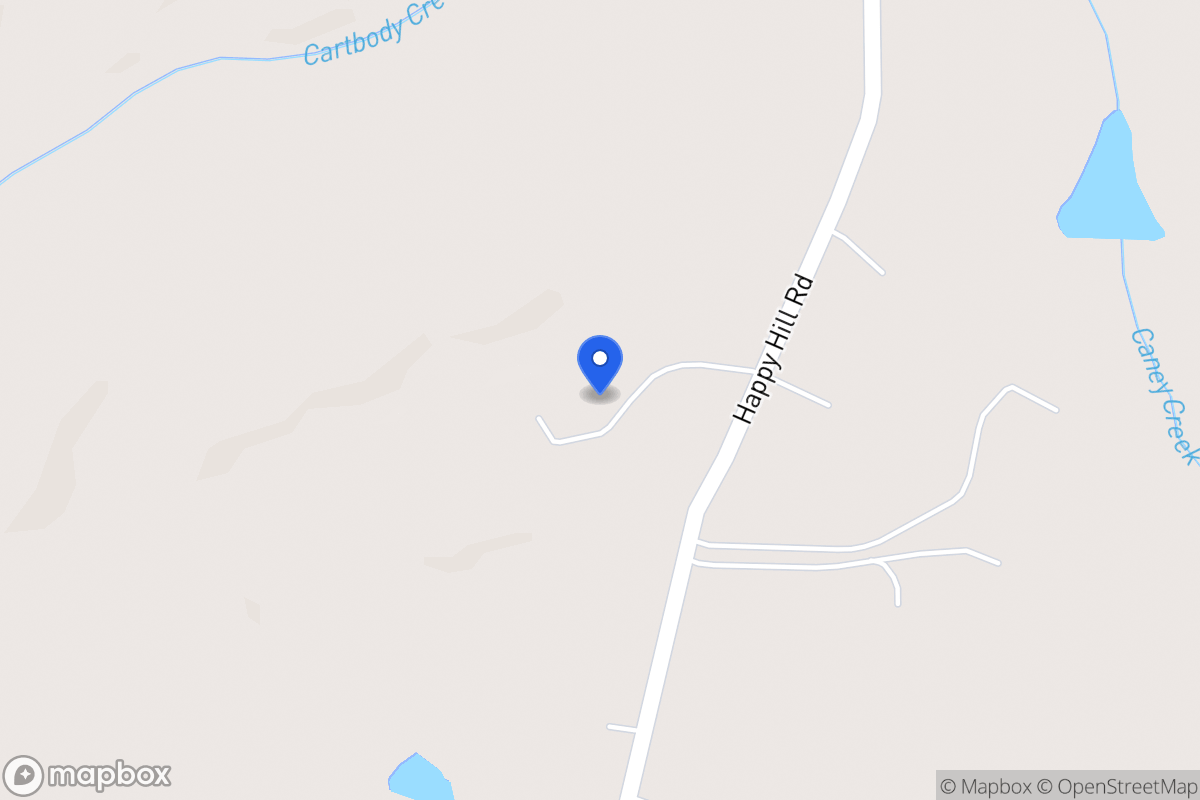 Map of 321 Happy Hill Rd