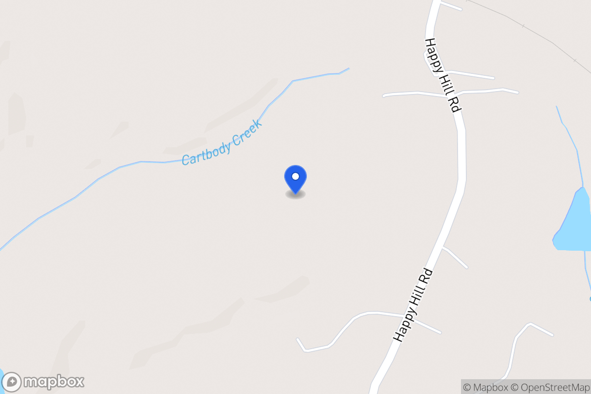 Map of 253 Happy Hill Rd