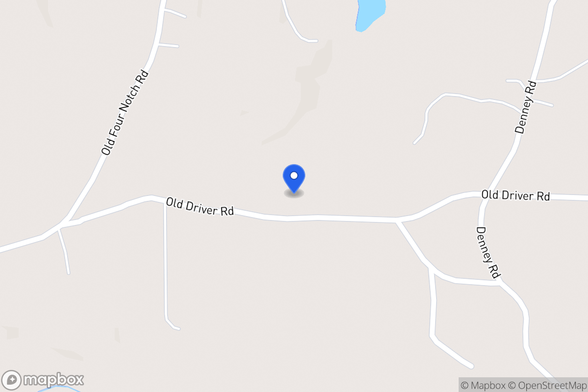 Map of 400 Old Driver Rd