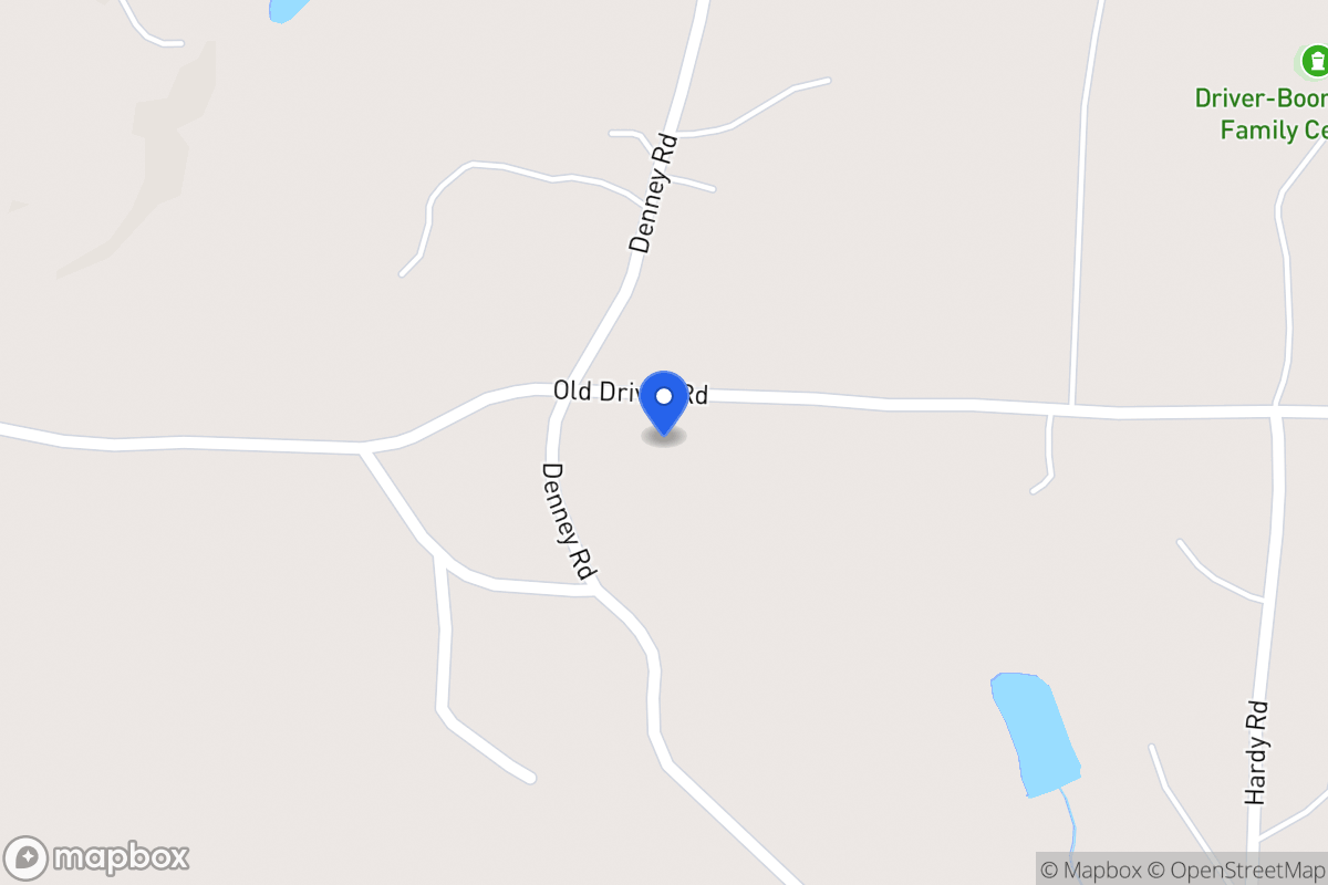 Map of 655 Old Driver Rd