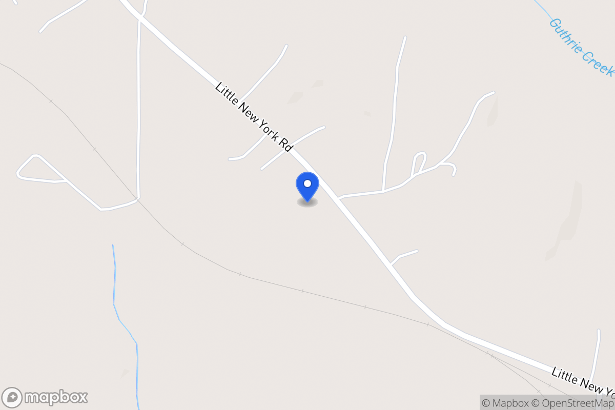 Map of 415 Little New York Rd