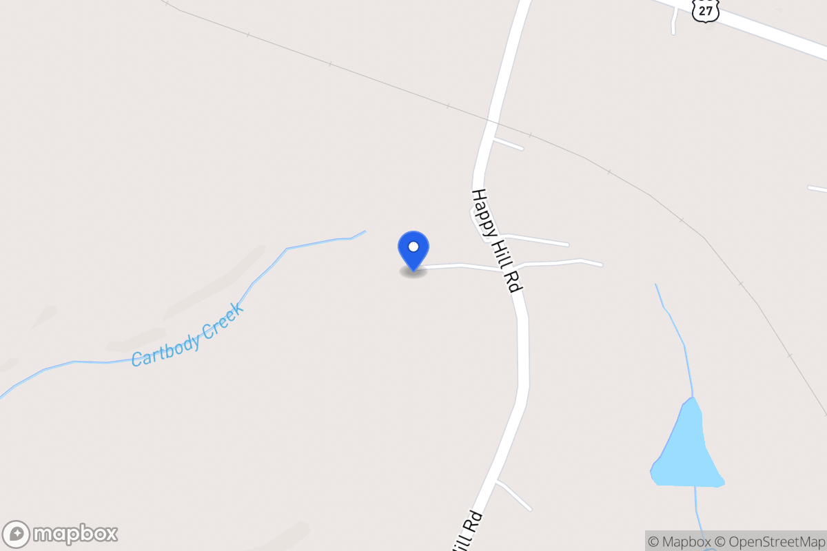 Map of 163 Happy Hill Rd