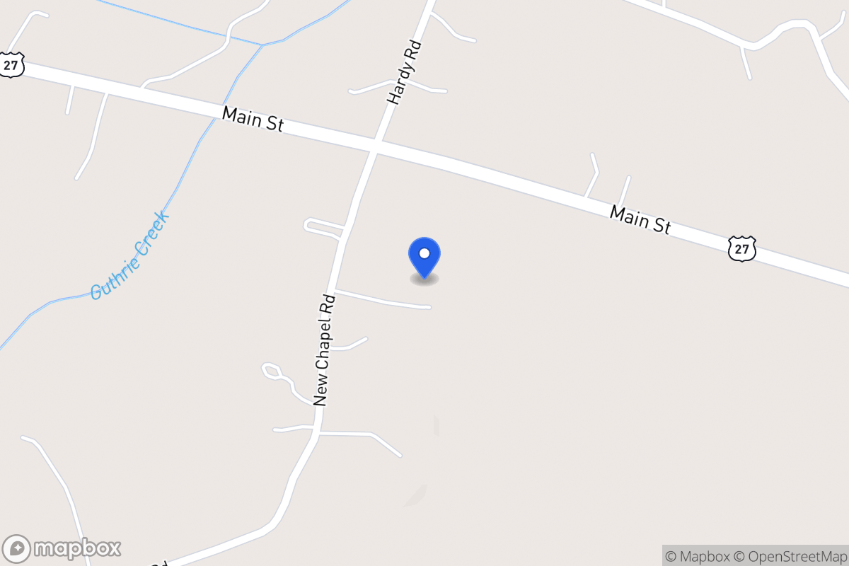 Map of 325 New Chapel Rd