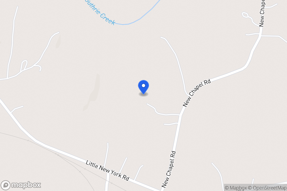 Map of 110 New Chapel Rd