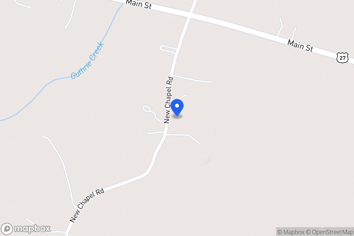 Map of 285 New Chapel Rd
