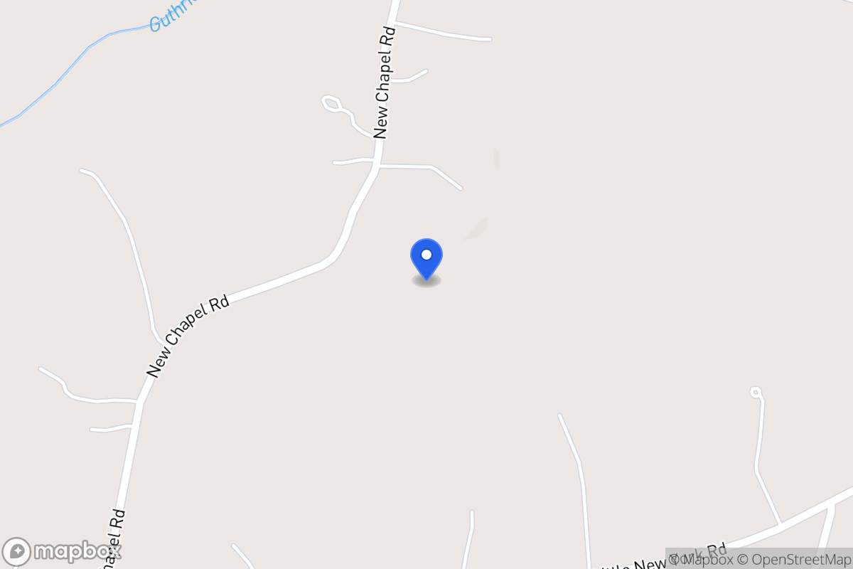 Map of 253 New Chapel Rd