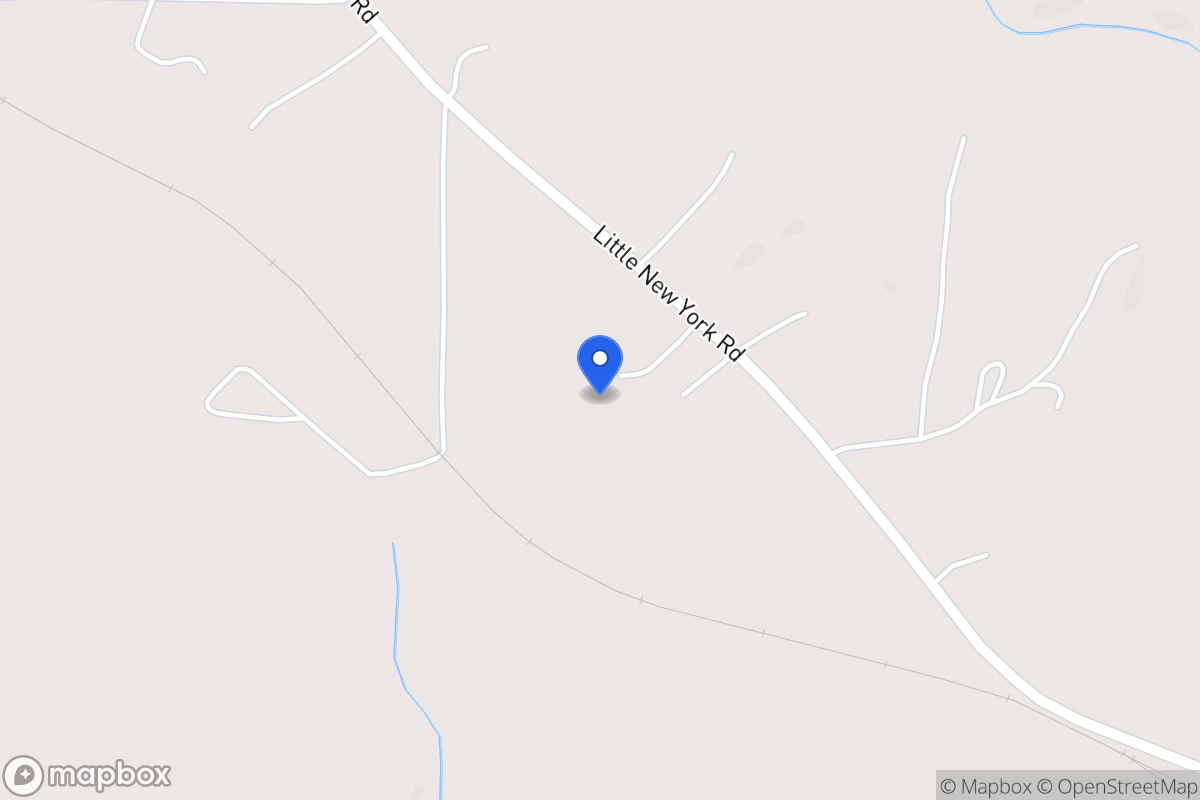 Map of 383 Little New York Rd