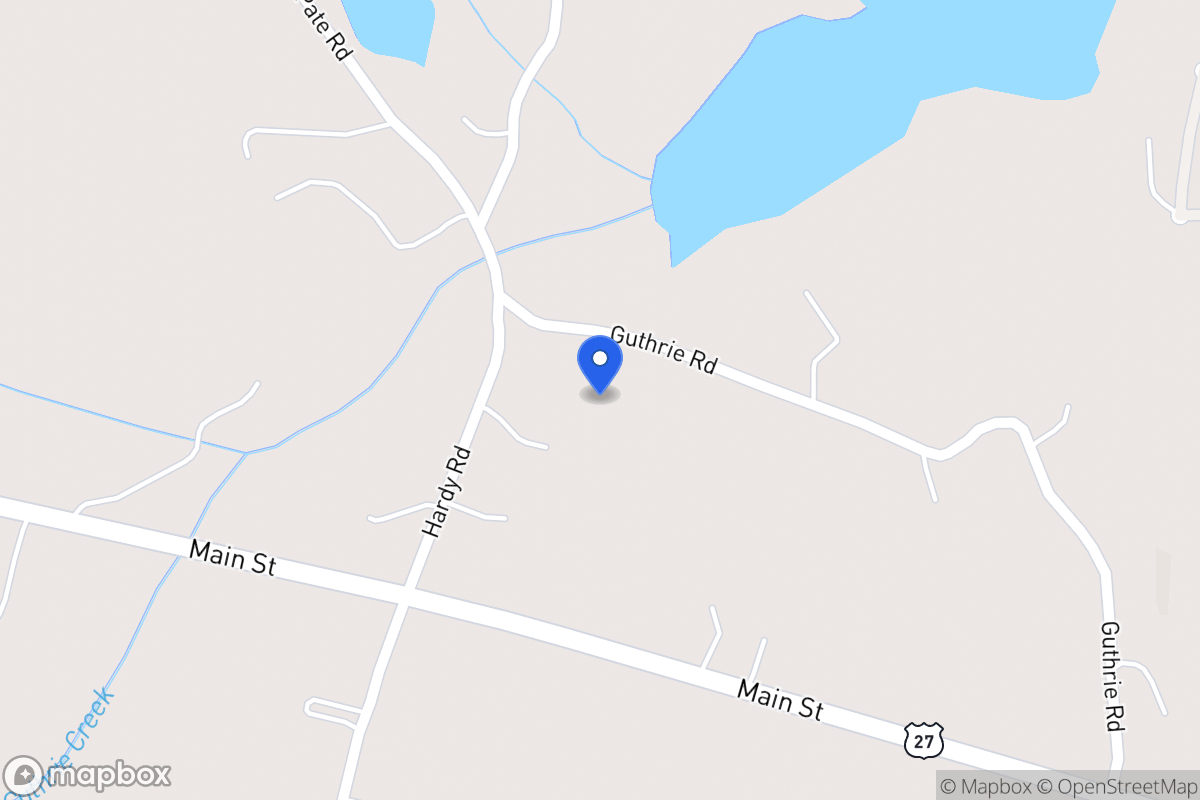 Map of Guthrie Rd