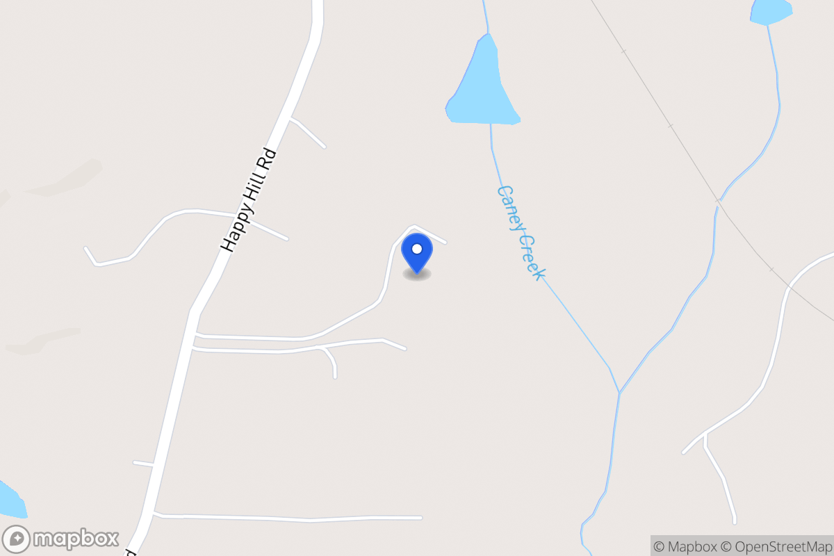 Map of 340 Happy Hill Rd