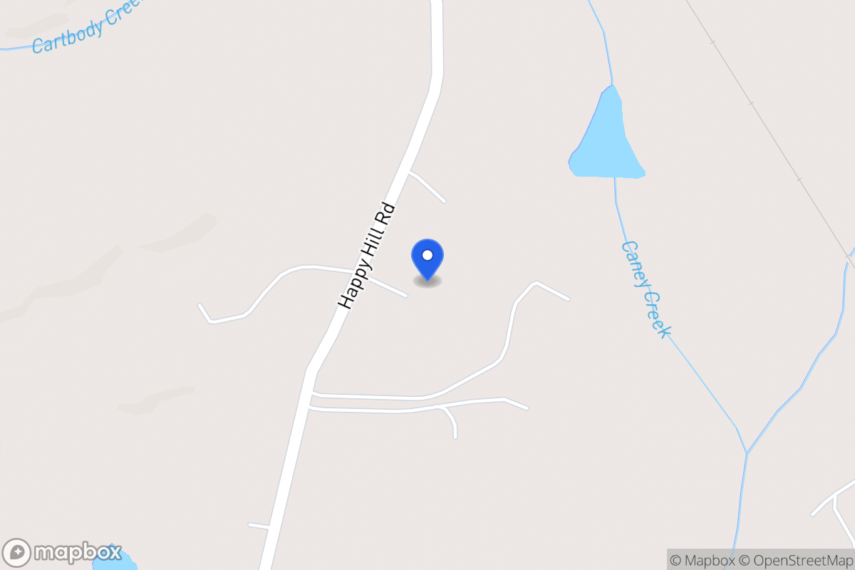 Map of 320 Happy Hill Rd