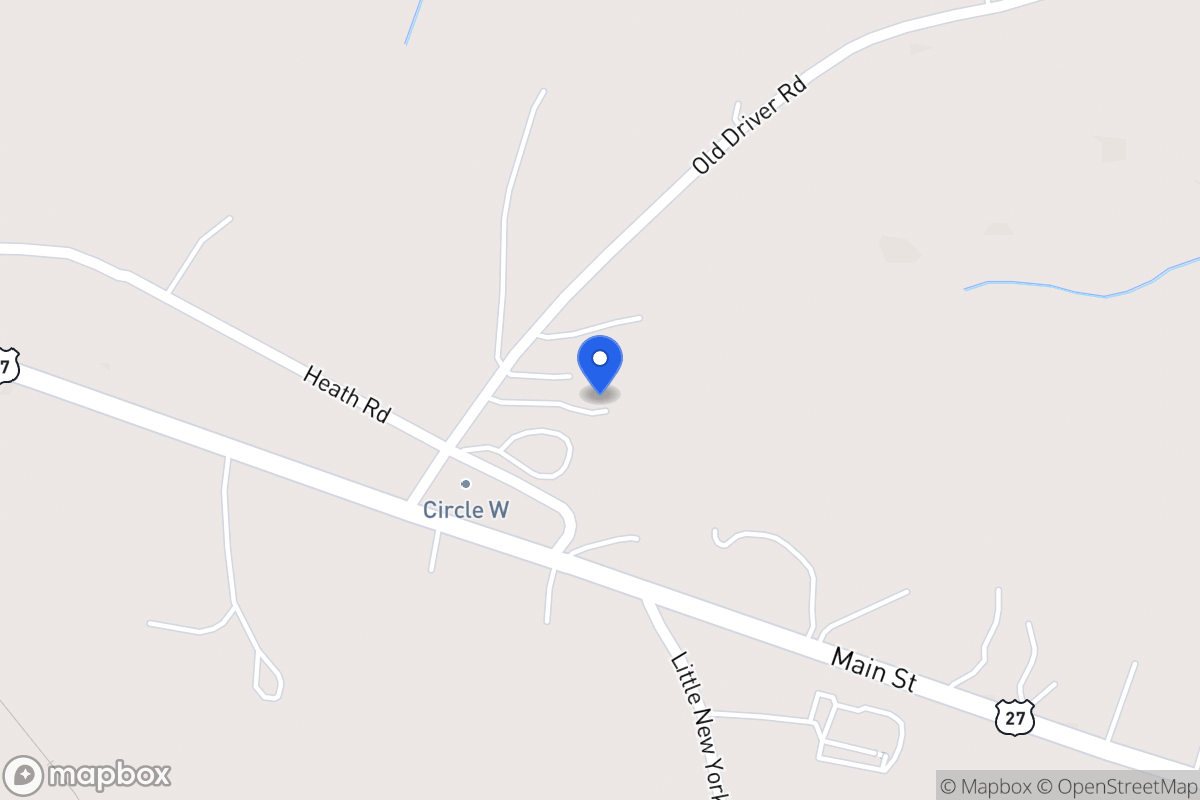Map of 53 Old Driver Rd