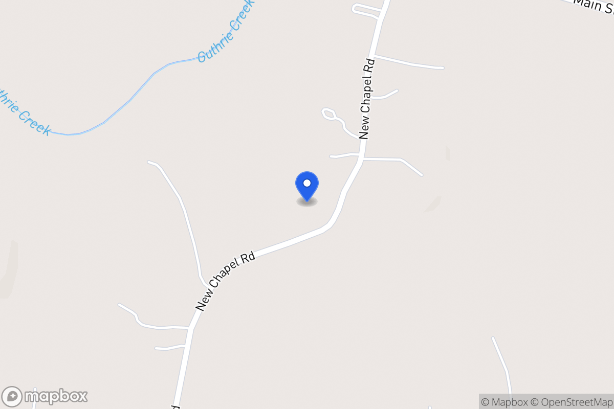 Map of 232 New Chapel Rd