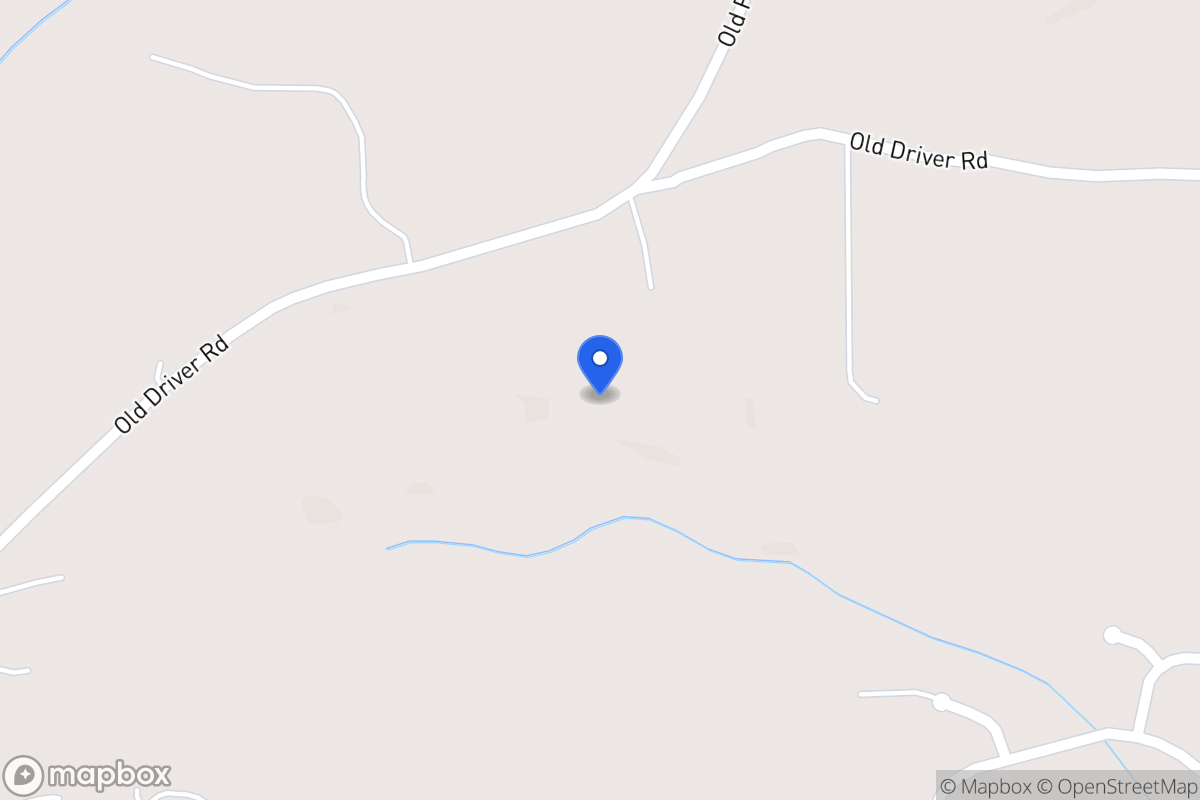 Map of 279 Old Driver Rd