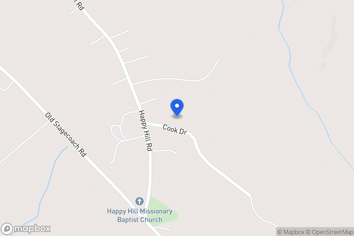 Map of 36 Cook Dr