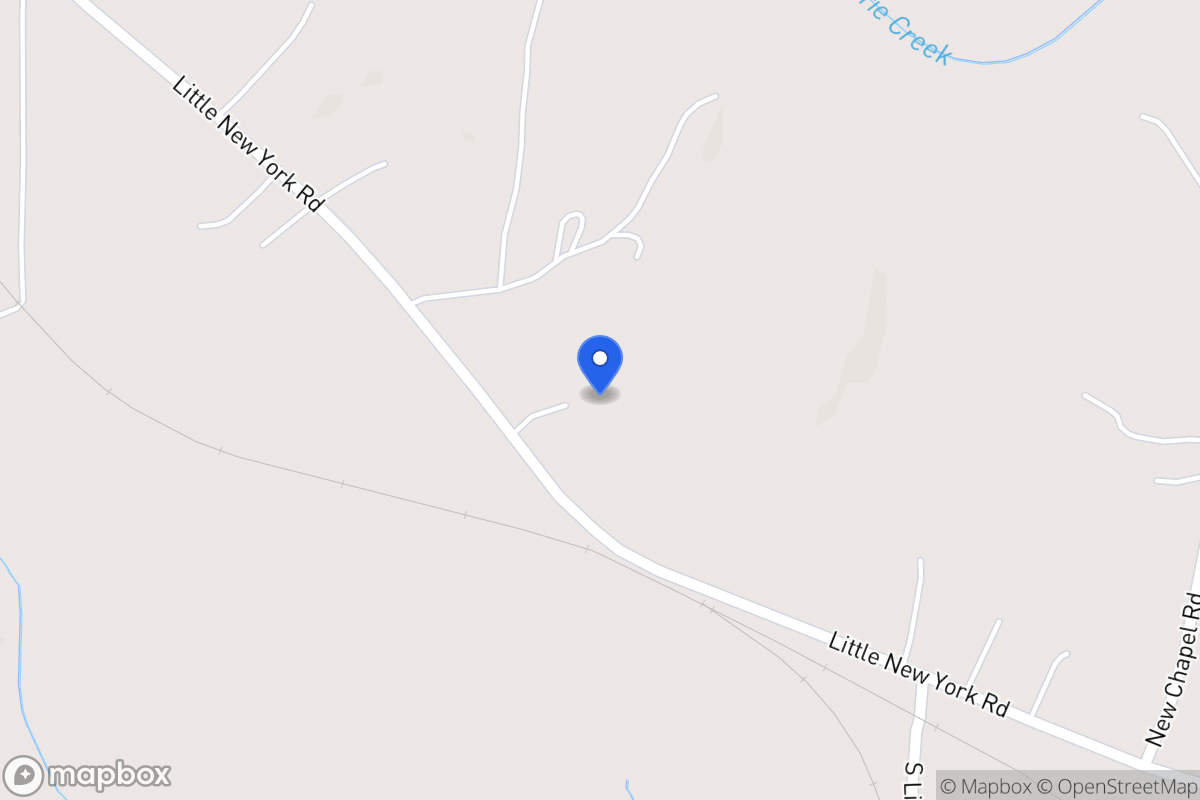 Map of 490 Little New York Rd