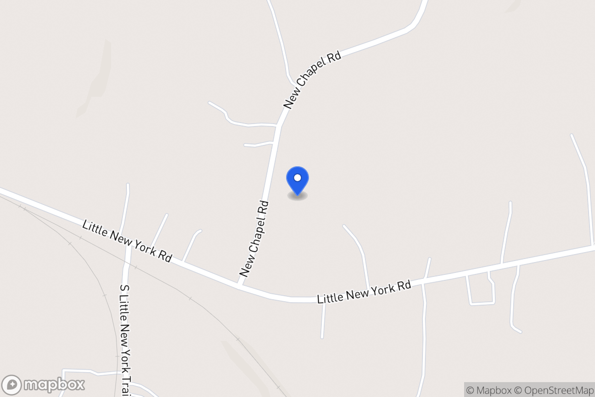 Map of 738 Little New York Rd