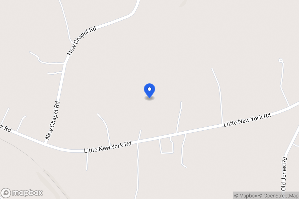Map of 858 Little New York Rd