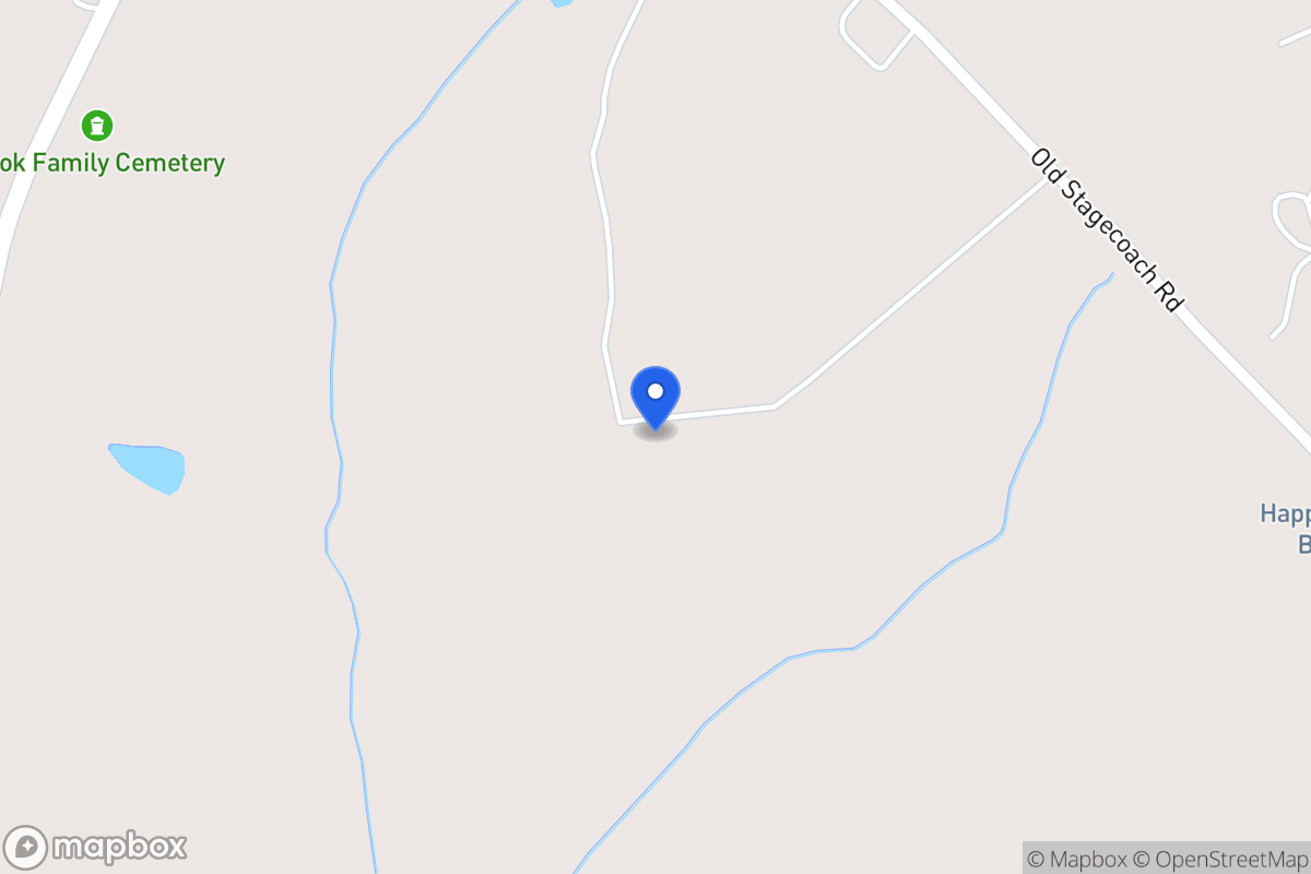Map of 1045 Old Stagecoach Rd