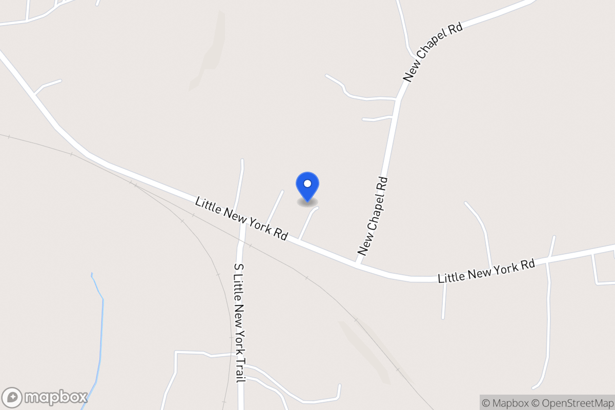 Map of 684 Little New York Rd