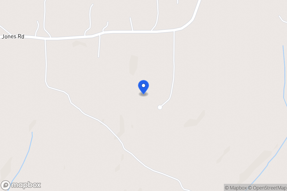 Map of 414 Old Jones Rd