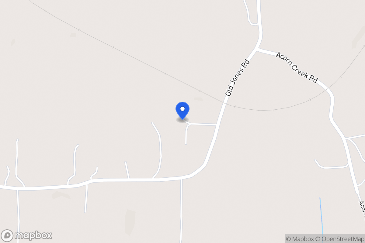 Map of 397 Old Jones Rd