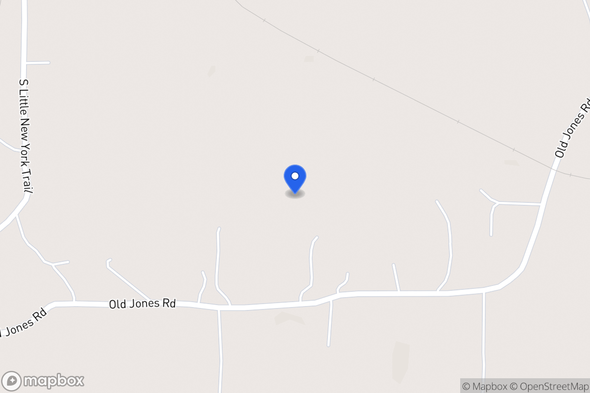 Map of 453 Old Jones Rd