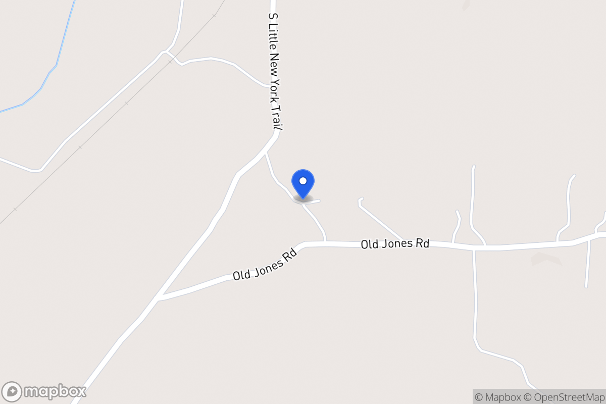 Map of 527 Old Jones Rd