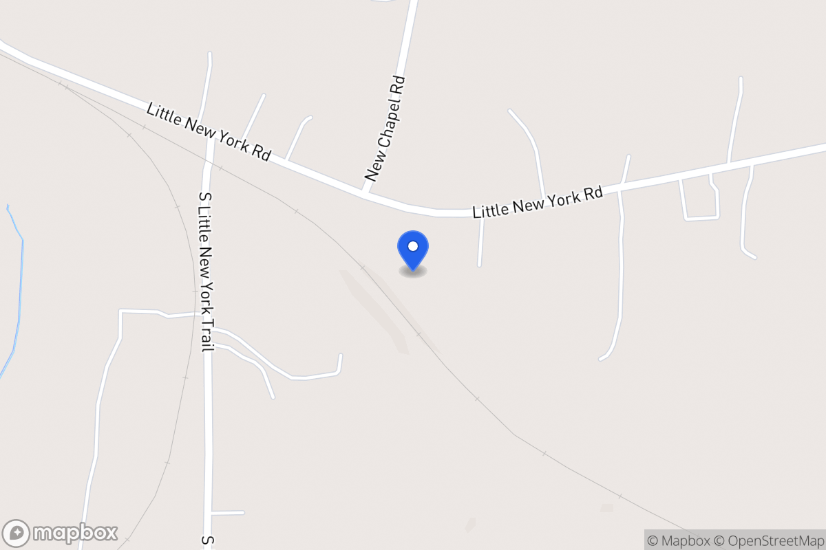 Map of 731 Little New York Rd