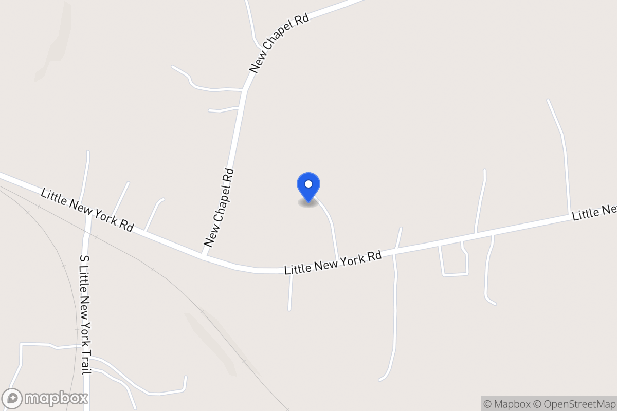 Map of 800 Little New York Rd