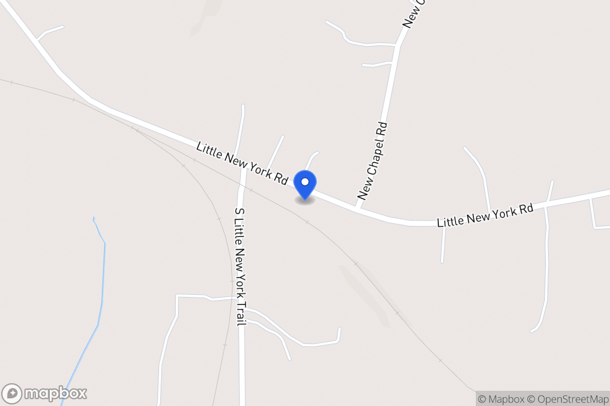 Map of 104 New Chapel Rd