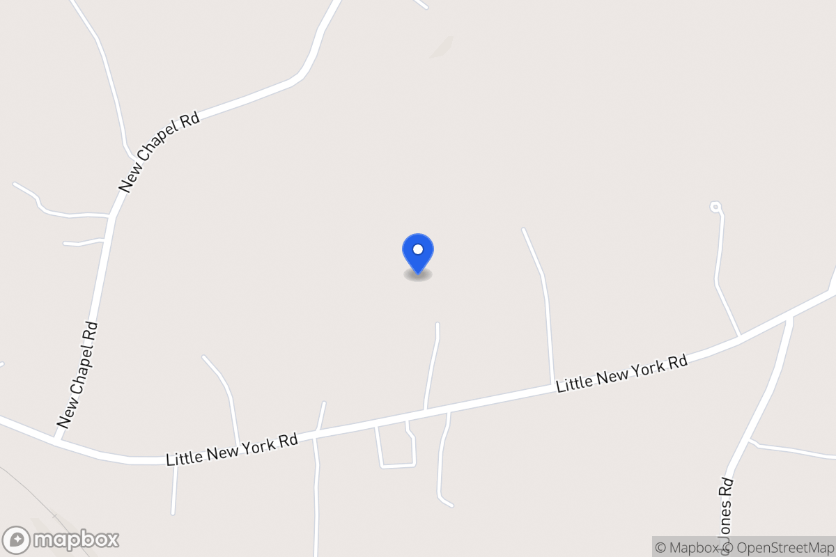 Map of 876 Little New York Rd