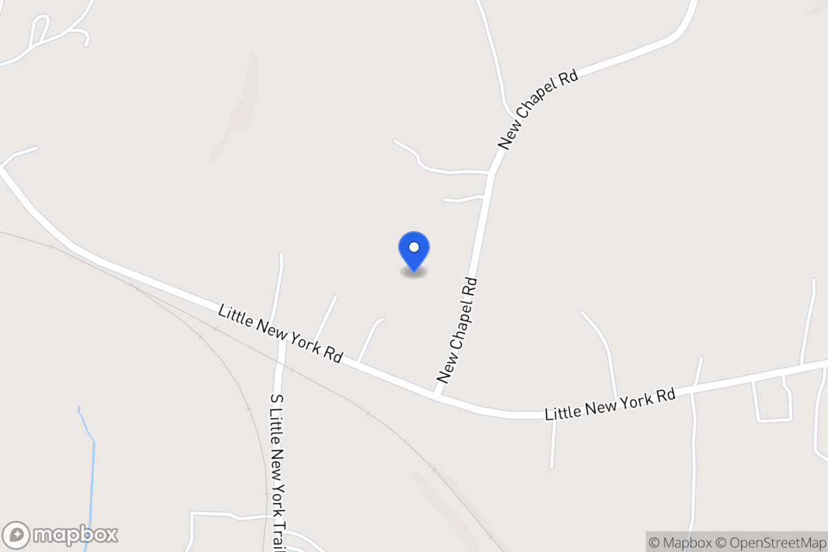 Map of 80 New Chapel Rd