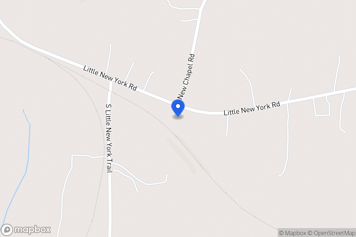 Map of 727 Little New York Rd