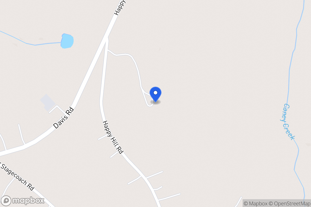 Map of 558 Happy Hill Rd