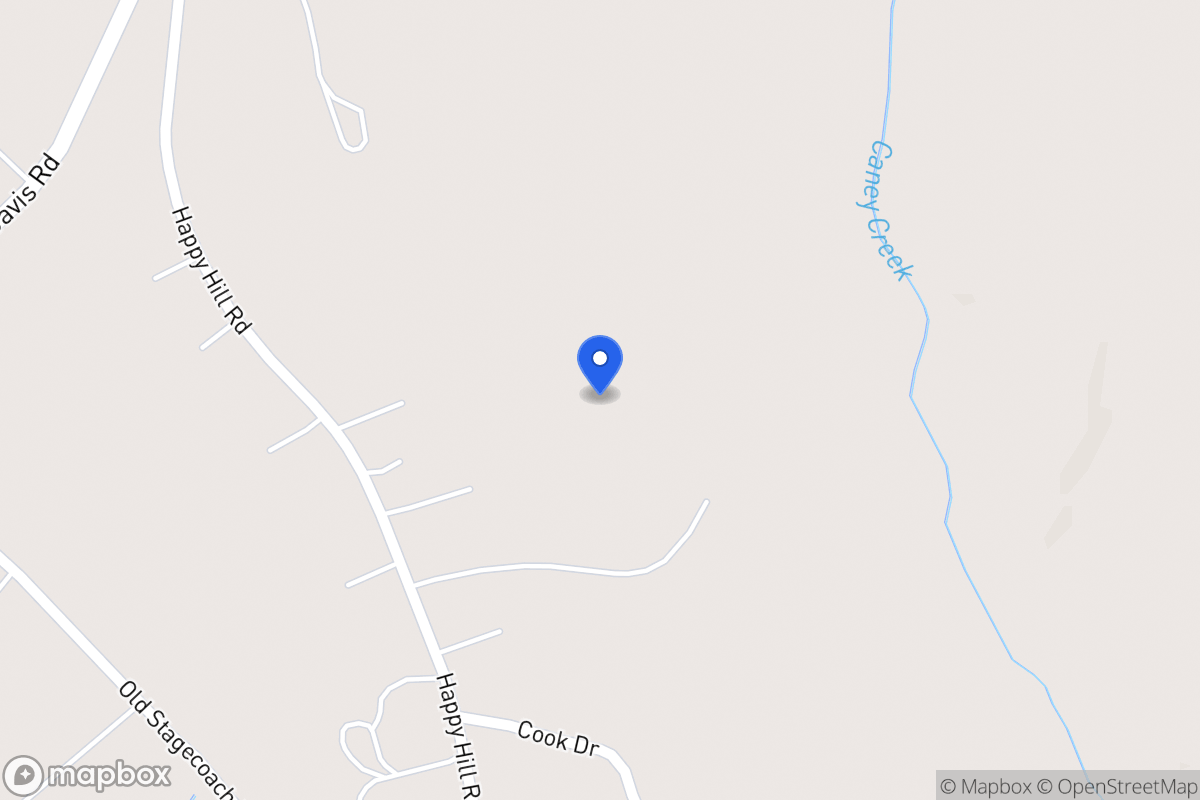 Map of 710 Happy Hill Rd