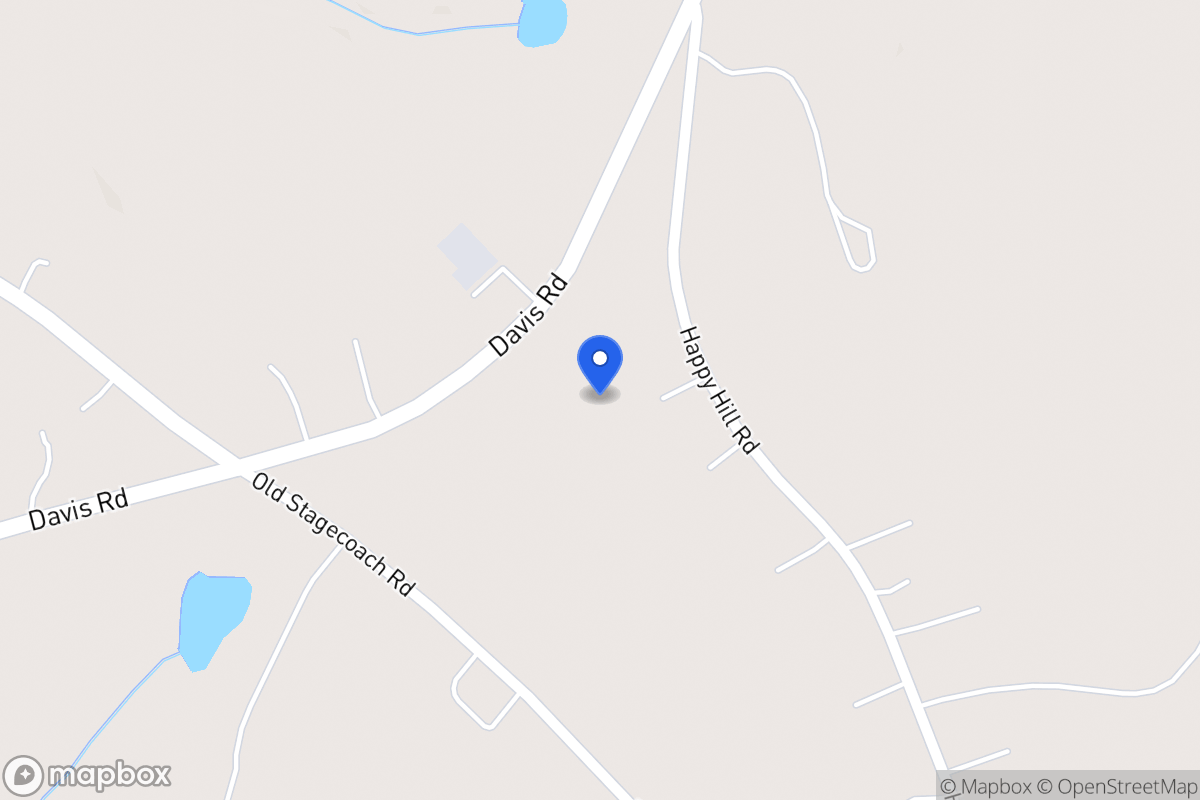 Map of 665 Happy Hill Rd