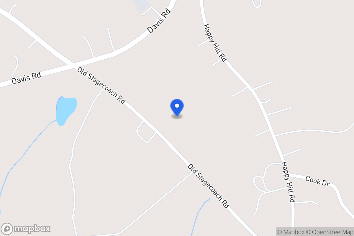 Map of 908 Old Stagecoach Rd