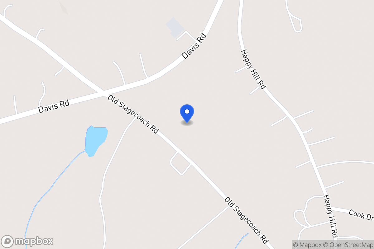 Map of 900 Old Stagecoach Rd