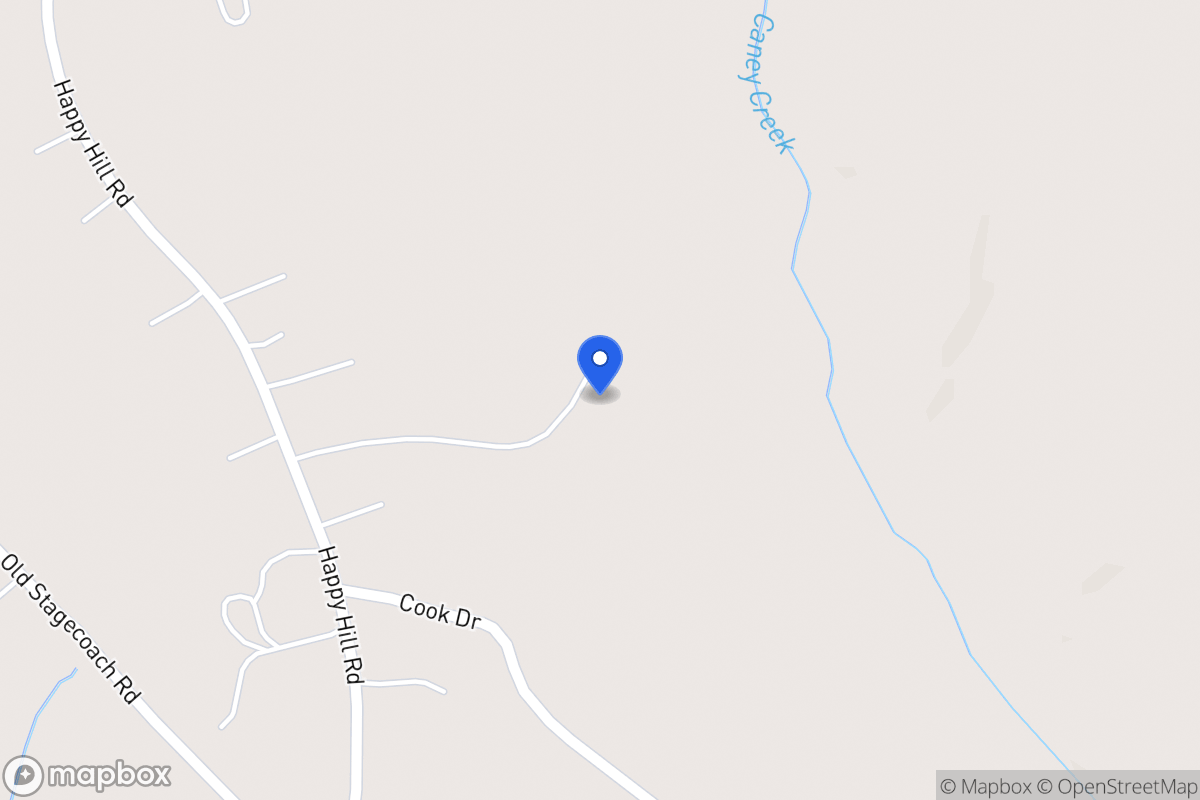 Map of 800 Happy Hill Rd