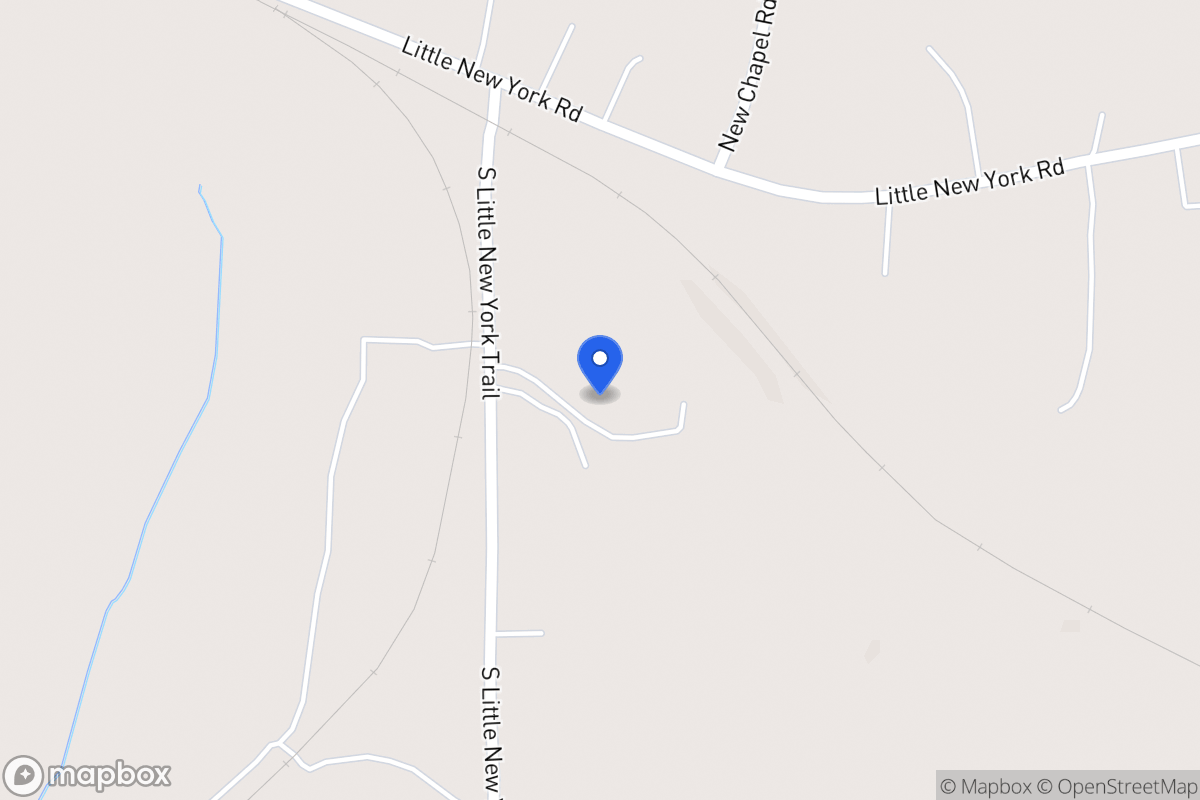 Map of 82 S Little New York Tr