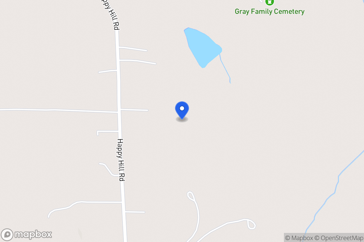 Map of 1148 Happy Hill Rd