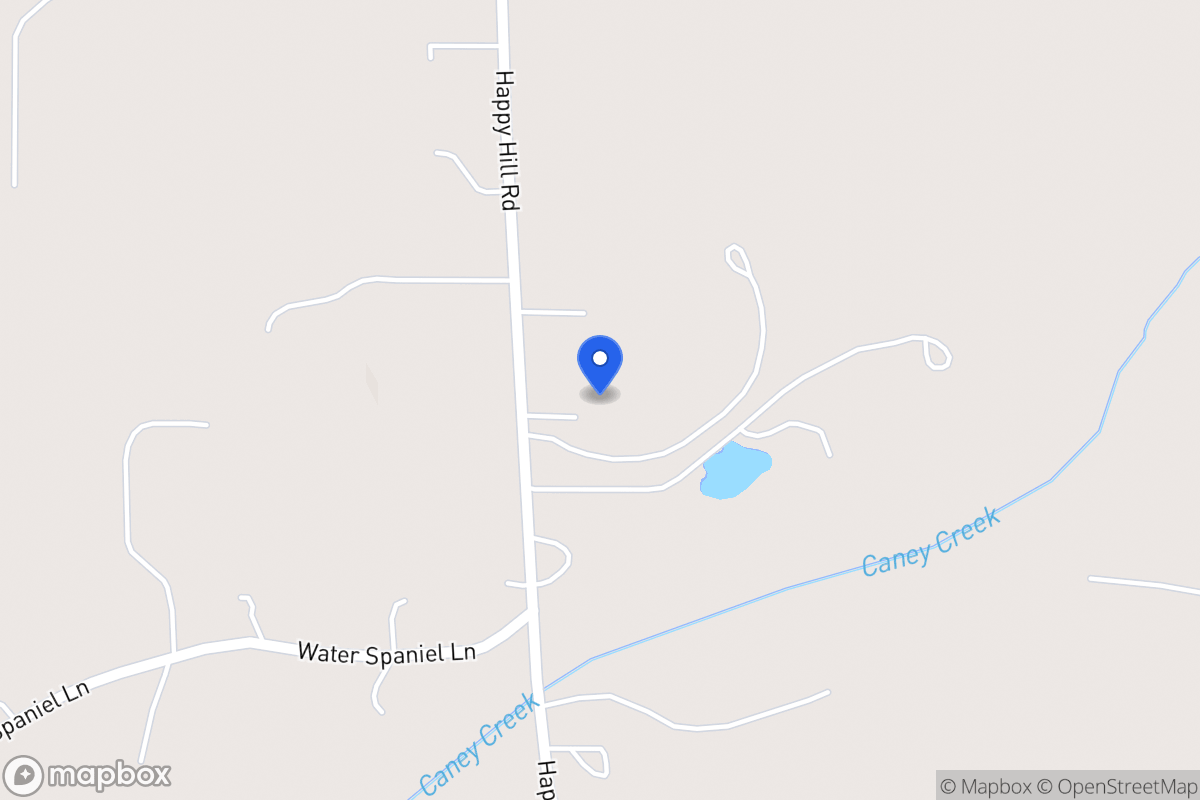 Map of 1298 Happy Hill Rd