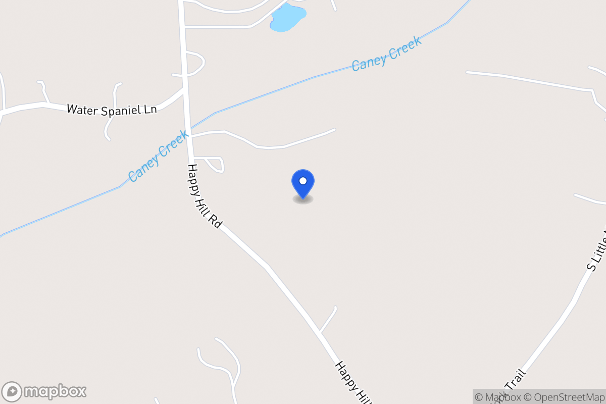 Map of 1420 Happy Hill Rd