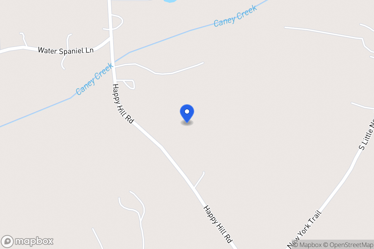 Map of 1448 Happy Hill Rd