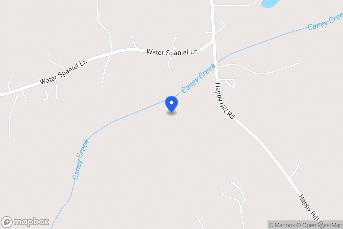 Map of 1445 Happy Hill Rd