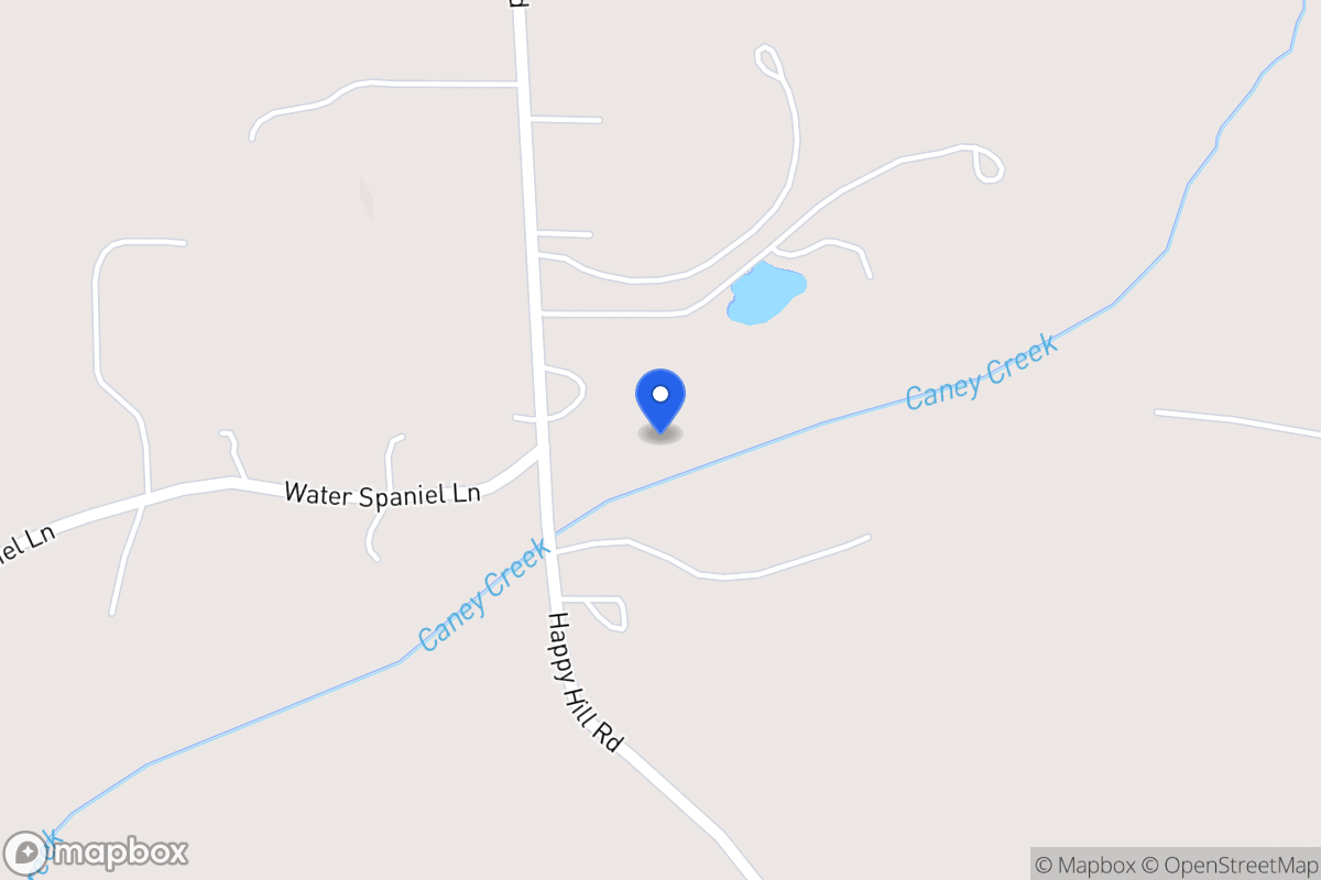Map of 1374 Happy Hill Rd