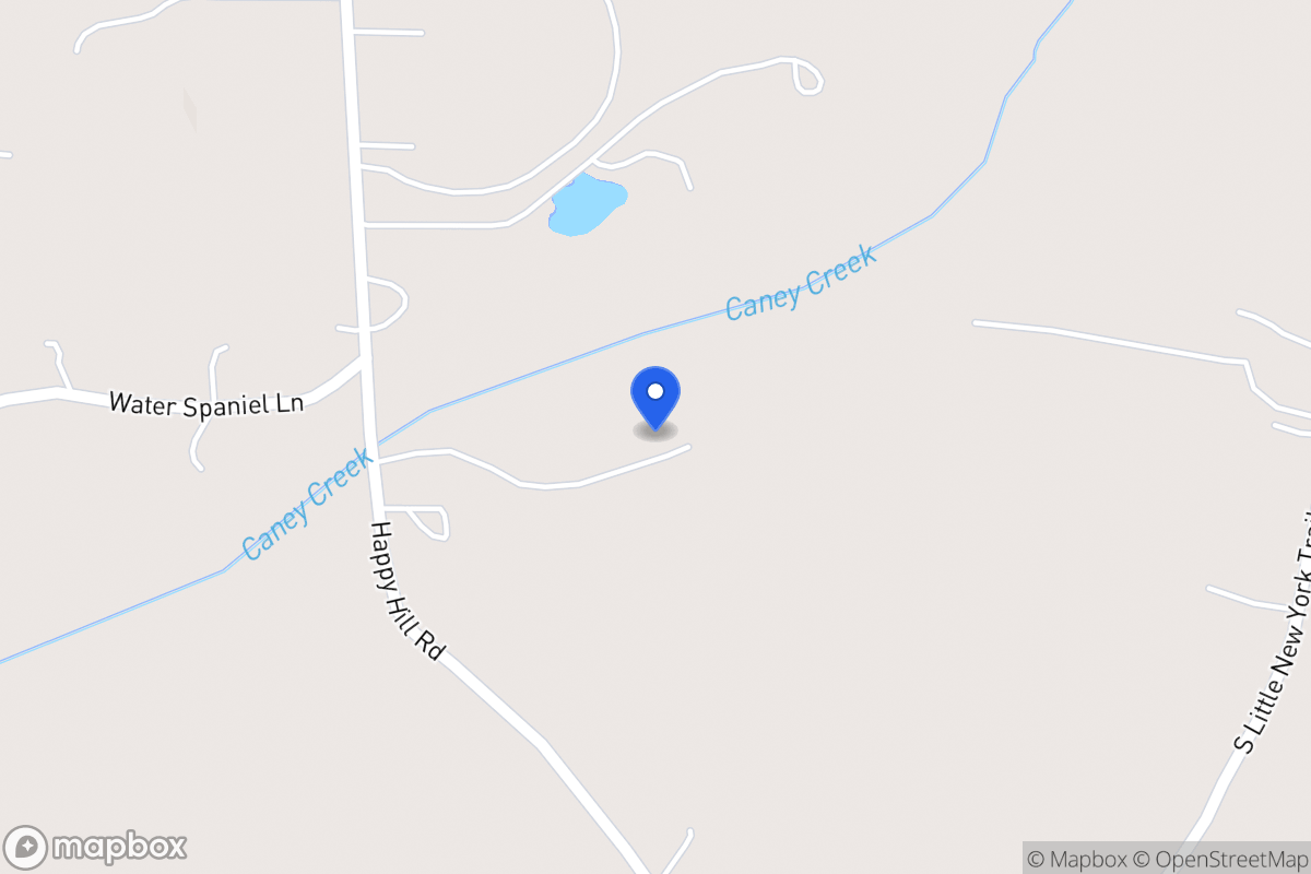 Map of 1386 Happy Hill Rd