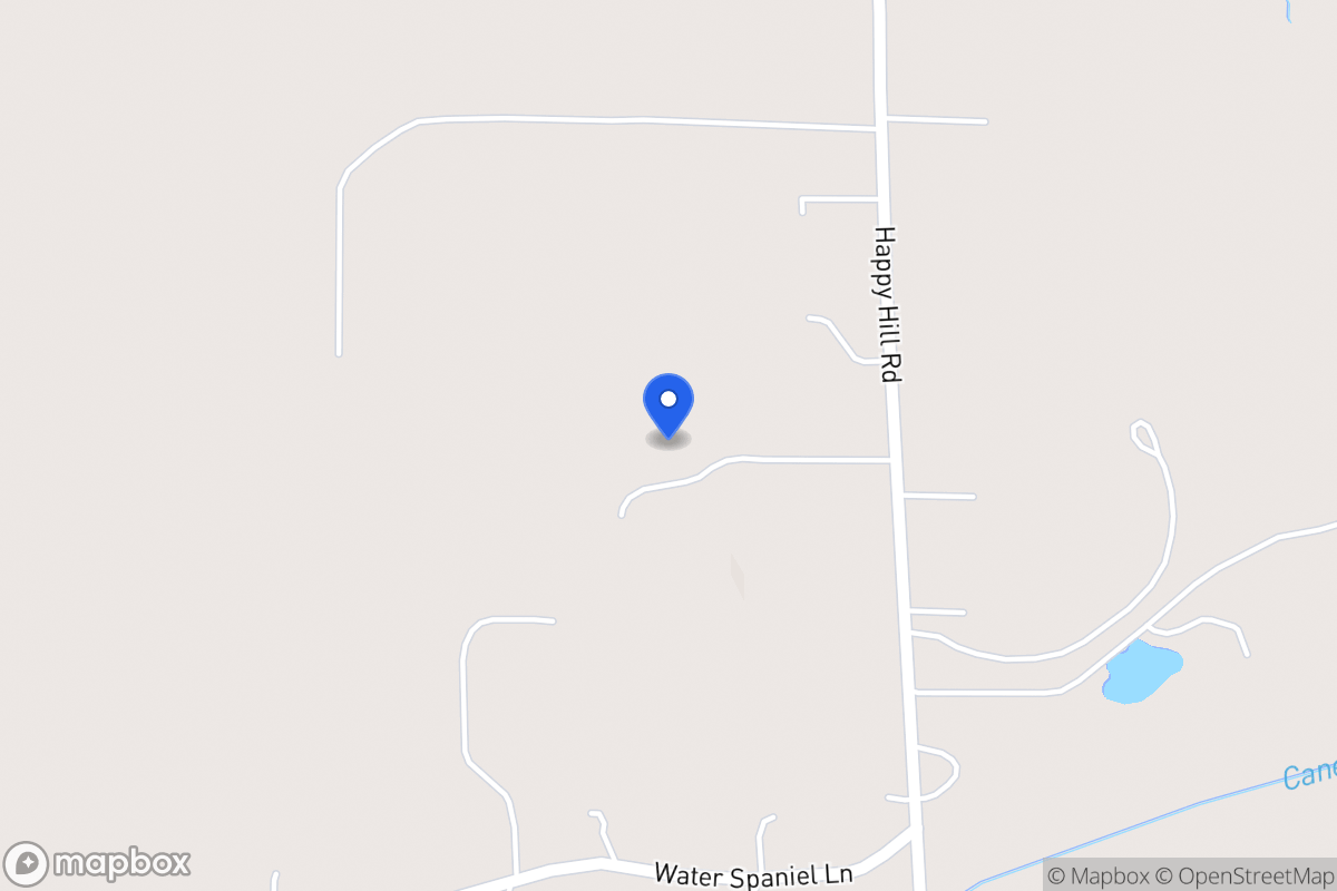 Map of 1225 Happy Hill Rd