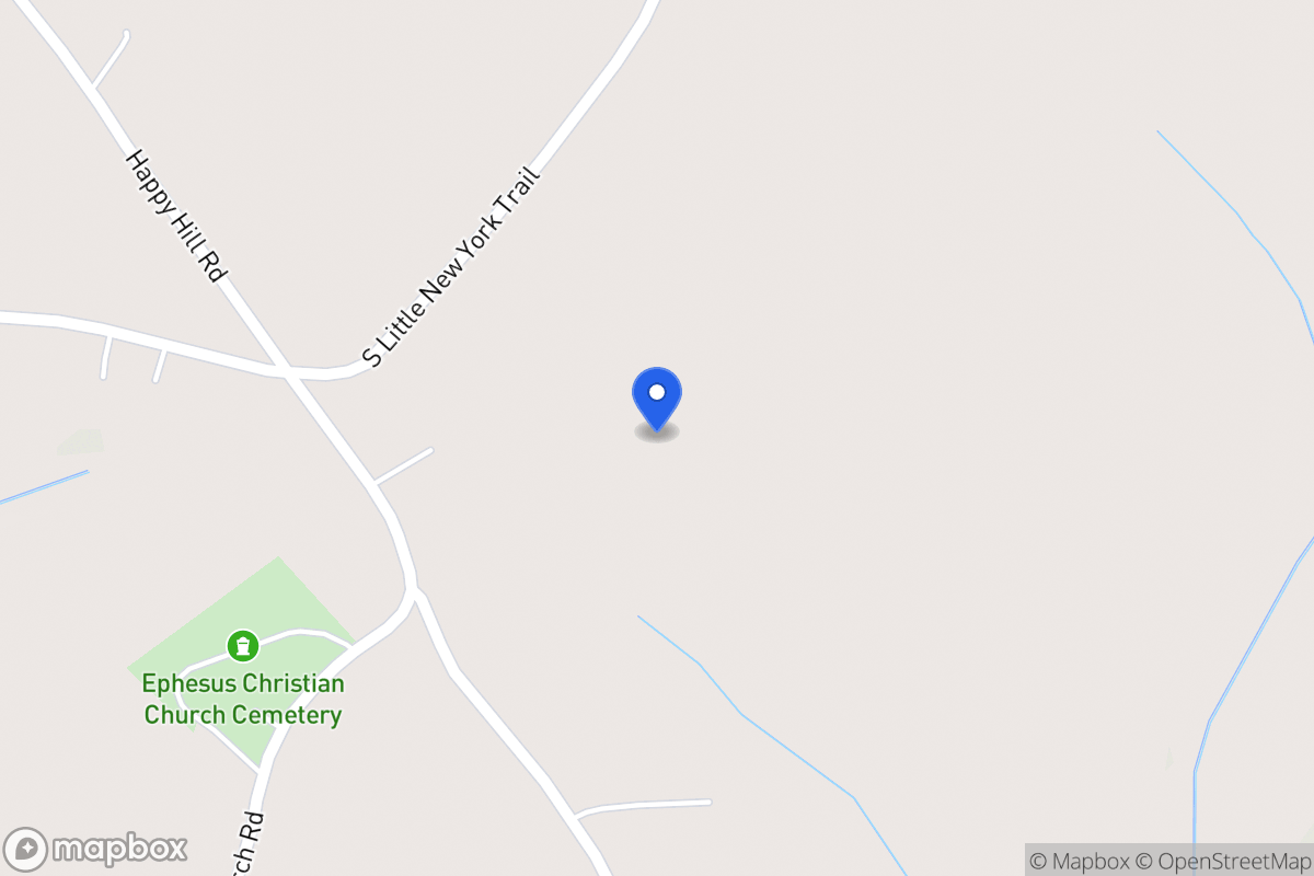 Map of 1700 Happy Hill Rd