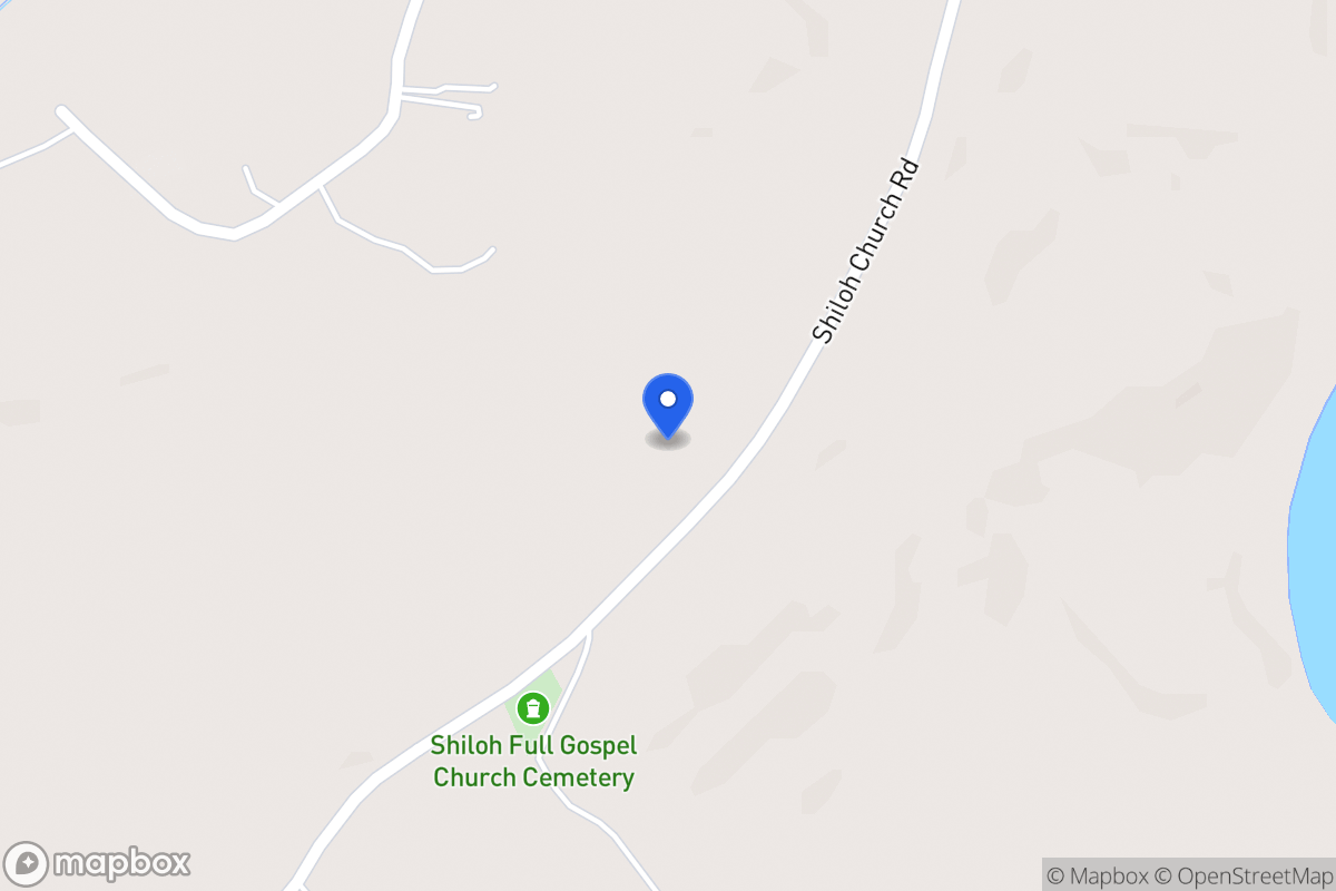 Map of 375 Shiloh Church Rd